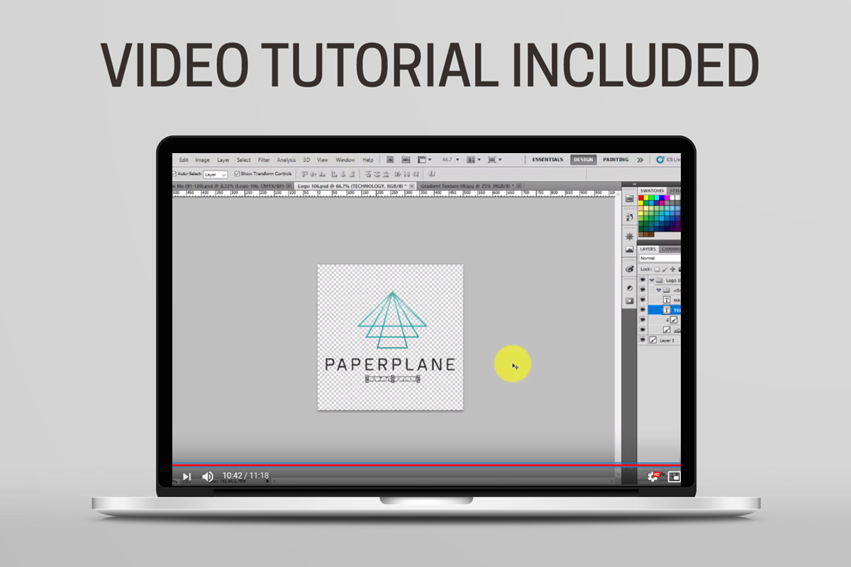 300 Geometric Premade Logo Bundle, a Branding & Logo Template by XpertgraphicD (Photo 10 of 63)