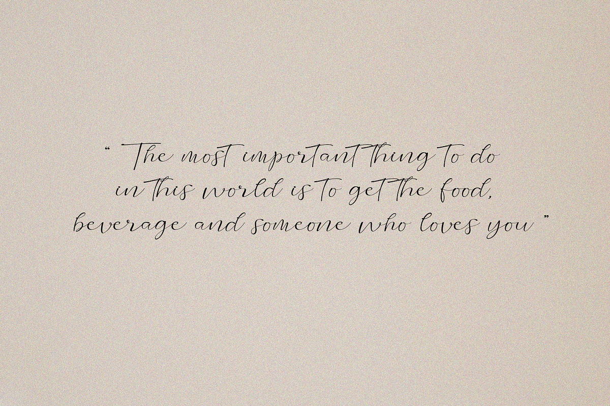 Moura - Modern Script, a Script Font by Flawless And Co (Photo 11 of 16)