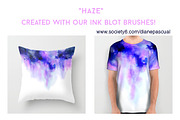 10 Tie-Dye Ink Blot Brushes, a Brush Add-On by The Gypsy Goddess (Thumbnail 6 of 6)