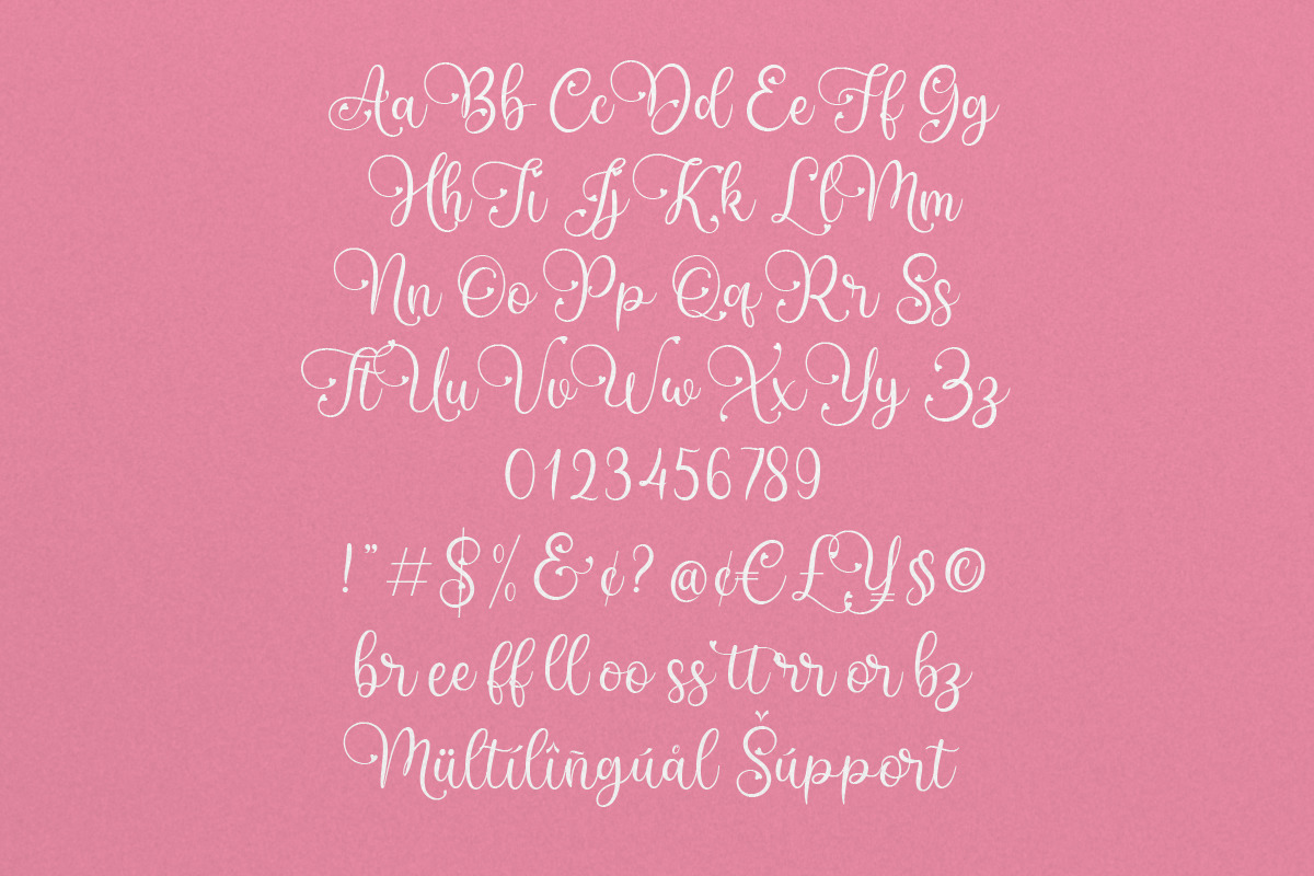 Aurellisa | Lovely Script, a Script Font by Almeera Std (Photo 9 of 10)
