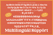 Kingly Queen Retro Serif Display, a Serif Font by timelesstype.co (Thumbnail 18 of 20)