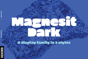 Magnesit Dark UltraBold Fonts