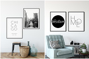 Frames & Walls Scandinavian Bundle, a Household Mockup by Yuri-U (Thumbnail 18 of 38)