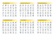 Icon Pack, an Outline Icon by Kalash (Thumbnail 5 of 10)