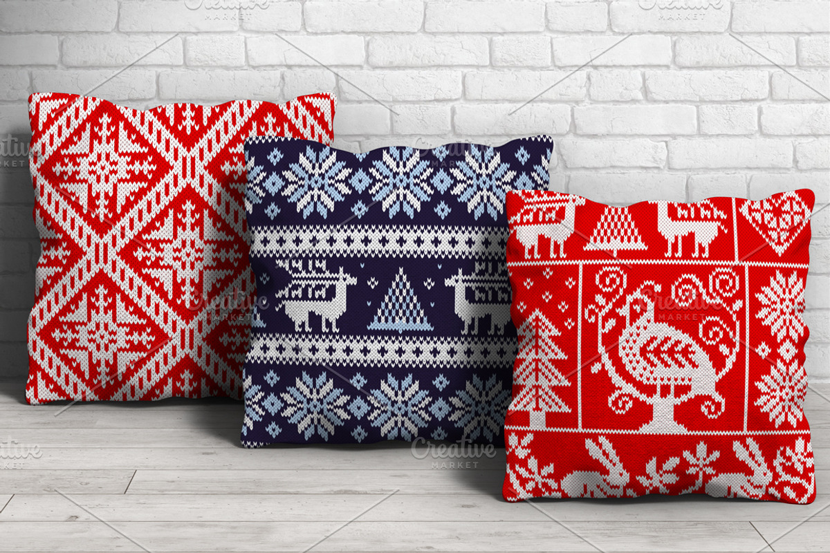 Christmas Knitting Patterns, a Pattern Graphic by Dasha_D (Photo 3 of 6)