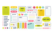 Cute Notes & Planner Illustrations, an Education Illustration by Anna Studio (Thumbnail 12 of 12)