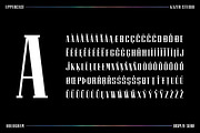 HOLOGRAM - Display Font, a Serif Font by KAZER STUDIO (Thumbnail 6 of 11)