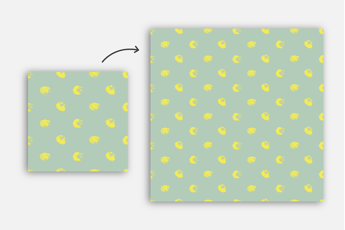 Vector Seamless Abstract Patterns, a Pattern Graphic by Iryna Denysova (Photo 3 of 14)