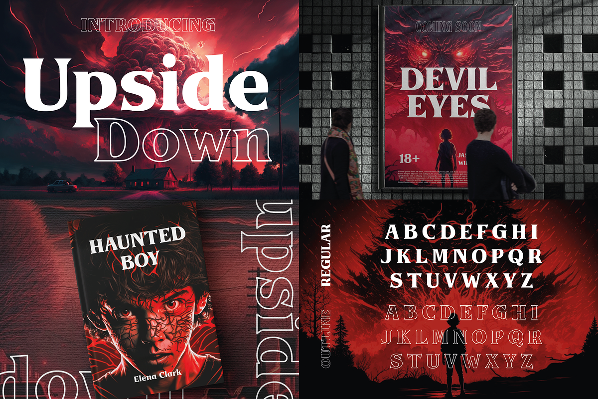 The Halloween Horror Font Bundle, a Sans Serif Font by HipFonts (Photo 8 of 12)