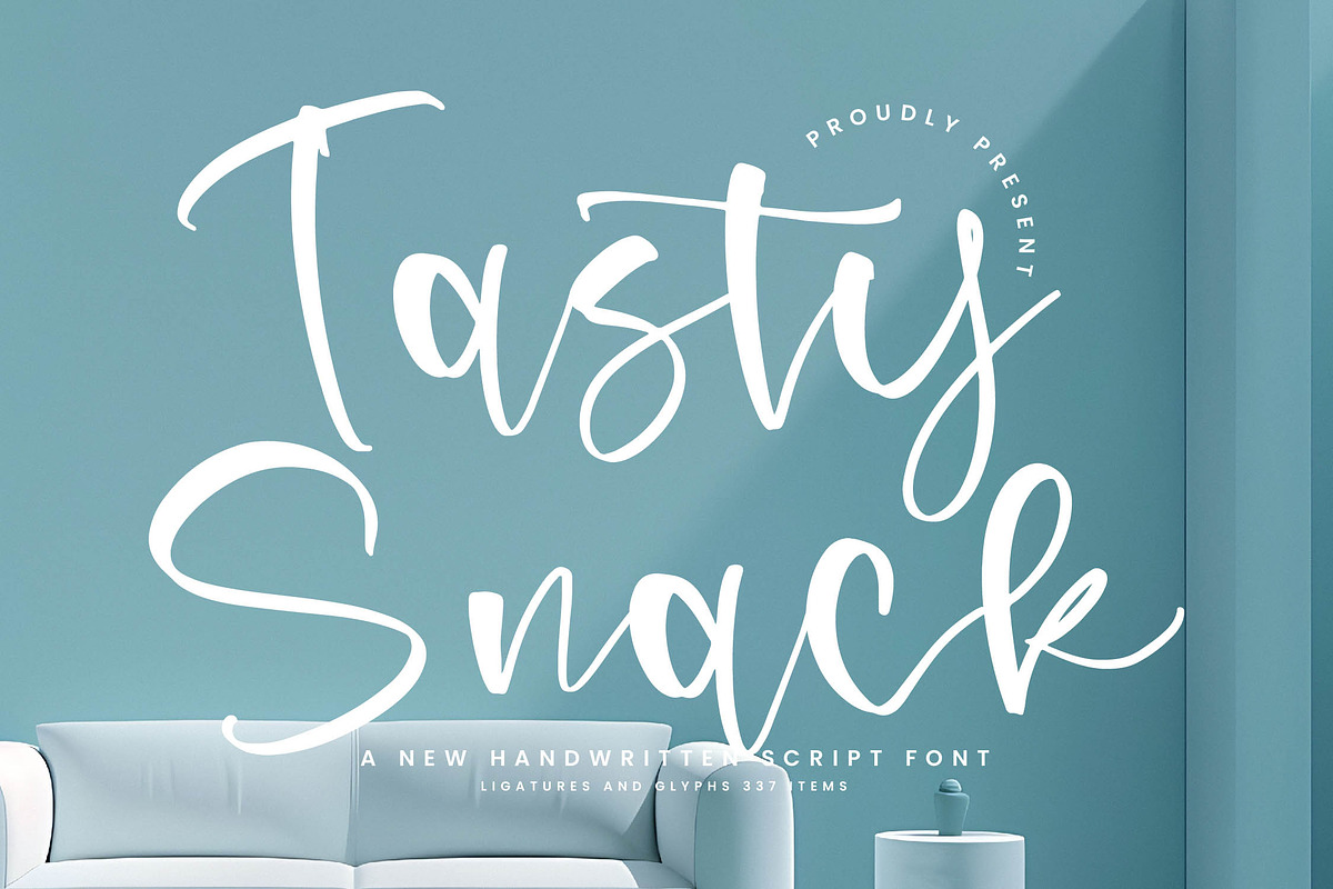 Tasty Snack, a Handwritten Font by Integritype Studio (Photo 1 of 15)