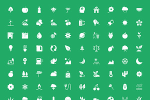 125 Nature And Ecology Icons