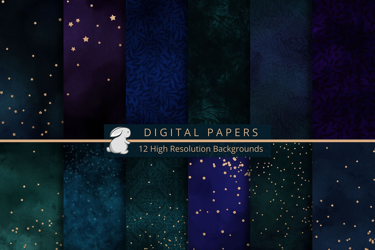 Watercolor Velvet Backgrounds, an Illustration by Kandace Lalo Designs (Photo 1 of 3)