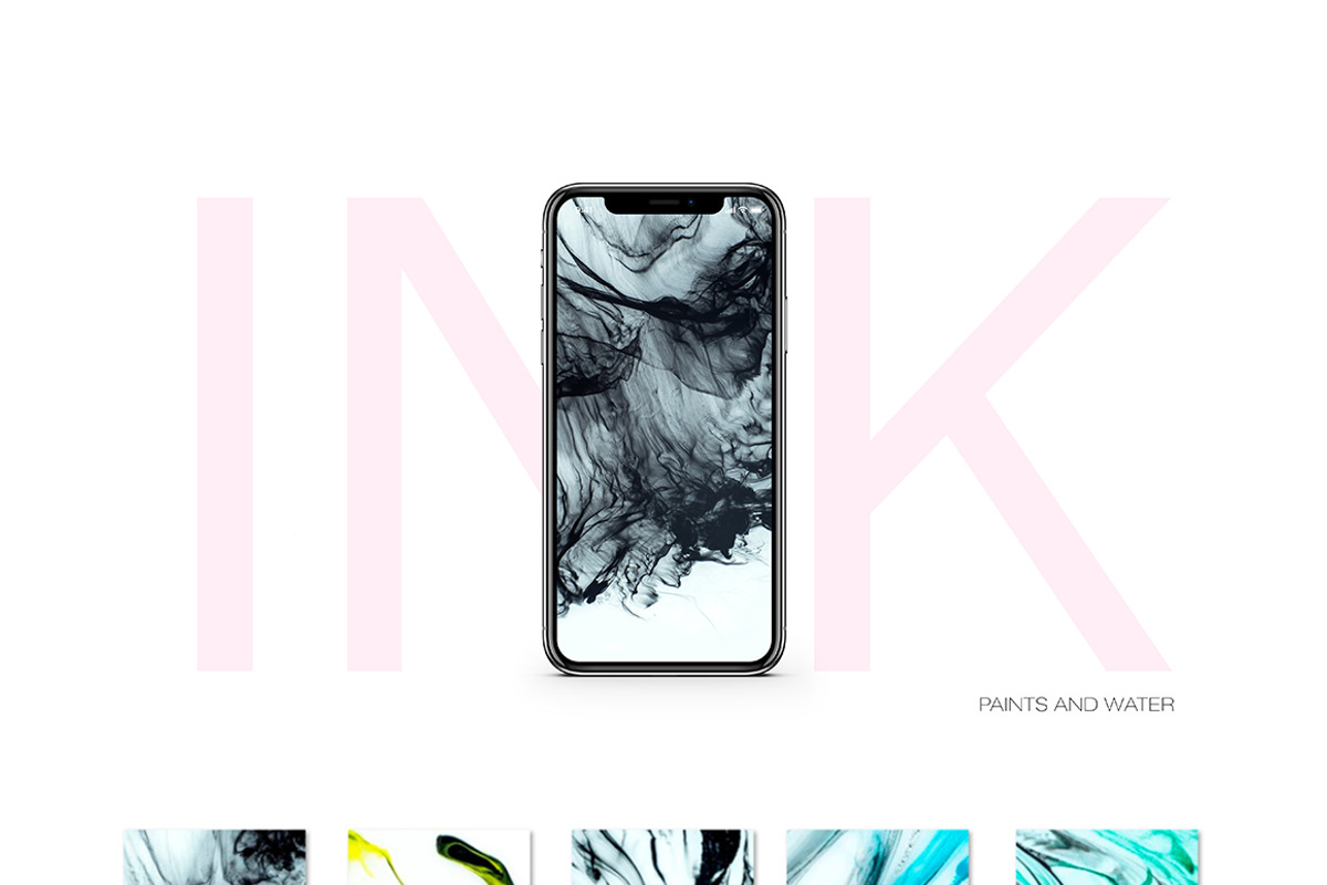 Smoky ink, a Texture Graphic by nkate.co