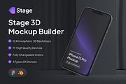 Stage 3D Mockup Builder, a Books & Magazine Mockup by Uiscore Marketplace (Thumbnail 1 of 7)