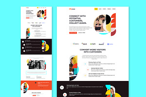 Saas Landing Page Design