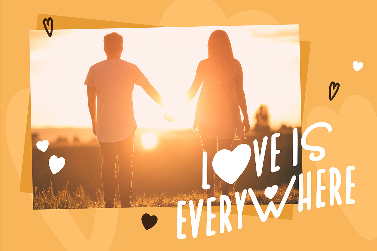 Cupid lovely font | Valentine's Day, a Script Font by Anna Zakharchenko (Photo 4 of 13)