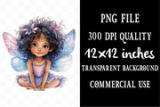 Cute Afro Girl Clipart Bundle, an Illustration by Designking (Thumbnail 4 of 5)