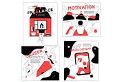 Lines & Shapes Illustrations, an iPhone Mockup by Boyko Pictures (Thumbnail 10 of 12)