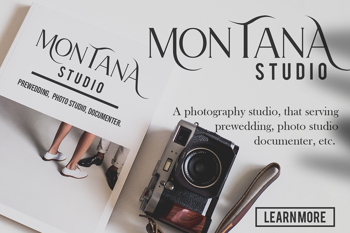 La Fleur - Serif Typeface, a Serif Font by overlaytemplates (Photo 3 of 5)