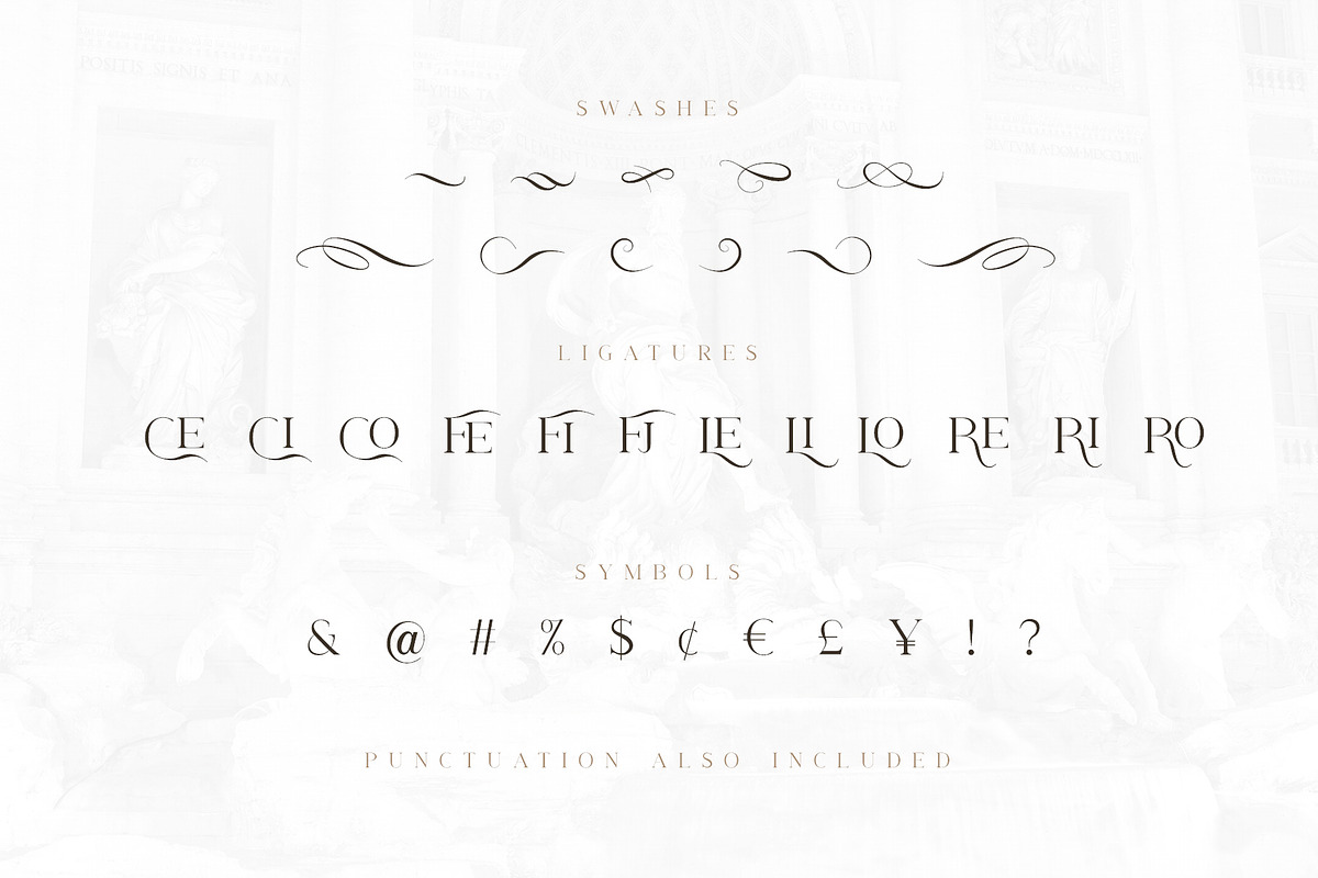 Athena - Stylish Modern Serif Font preview 6