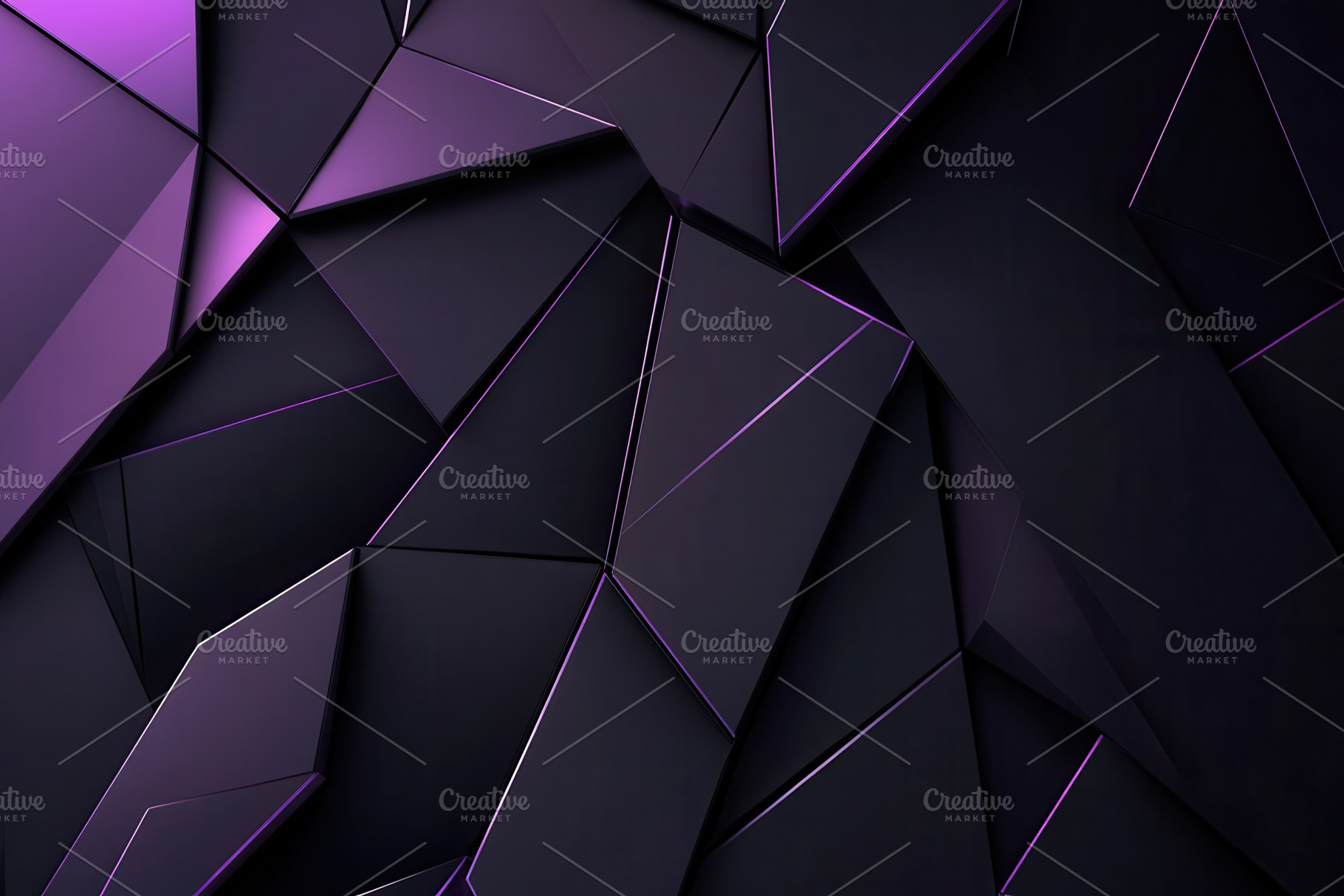 Black and deep purple background, a Photo by Pavel_design