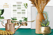 Gardening&planting watercolor set, an Illustration by Nastilustra (Thumbnail 5 of 7)