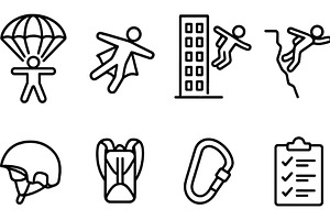 Various symbols representing extreme, a Sport Illustration by ZinetroN