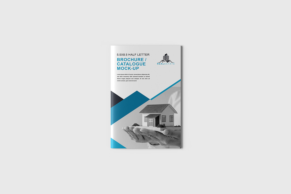5.5x8.5 Brochure / Catalogue Mockup, a Books & Magazine Mockup by Illusiongraphic (Photo 3 of 22)