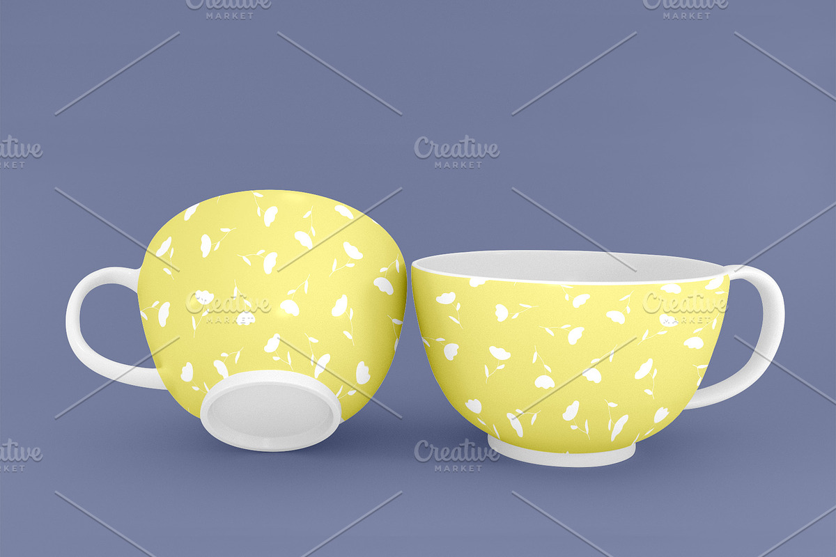 Floral bright seamless patterns set, a Pattern Graphic by ExpressShop (Photo 2 of 4)