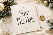 Christmas Font - Morning Wishes, a Serif Font by Mozatype (Thumbnail 5 of 9)