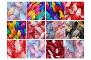 Feathers Seamless Pattern, a Pattern Graphic by Forhadx5 (Thumbnail 3 of 19)