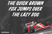 Romska - Vintage Bold Race Fonts, a Sans Serif Font by Konstantine Studio (Thumbnail 2 of 4)