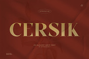 Cersik – Elegant Modern Serif Font, a Serif Font by BrandSemut (Thumbnail 1 of 10)