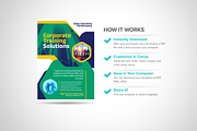 Corporate Training Solutions Flyer, a Flyer Template by antyalias store (Thumbnail 3 of 5)