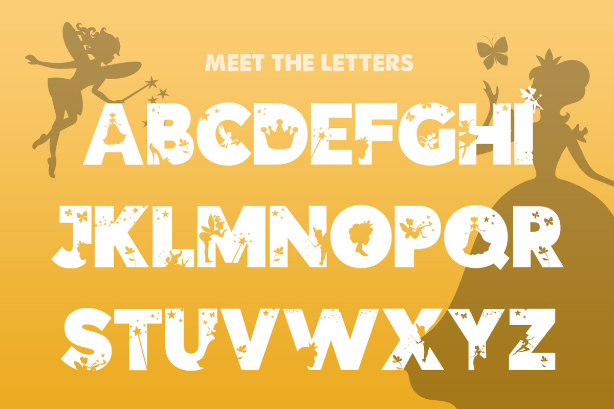 The Fairies Font preview 2