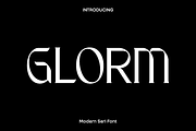 Glorm - Modern Serif, a Serif Font by Luna Shop (Thumbnail 1 of 7)