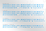 League Sport Typeface, a Sans Serif Font by thedesignshark (Thumbnail 3 of 8)