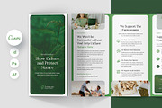 Ecology Brochure Tri-Fold Template, a Brochure Template by artbart (Thumbnail 1 of 9)