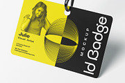 Id Badge Mockup, a Product Mockup by MockupCraft (Thumbnail 4 of 4)