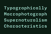 Kvarts Mono | Family with 4 widths, a Sans Serif Font by Haus Type (Thumbnail 5 of 6)