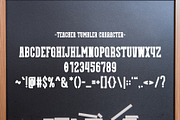 Teacher Tumbler - Condensed Slab, a Slab Serif Font by Pian45 Studio (Thumbnail 8 of 8)