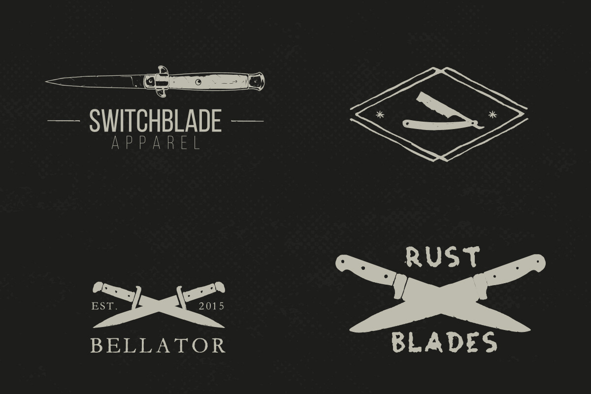 Grunge Sharps and Blades, an Object Graphic by danielcomerci (Photo 4 of 4)