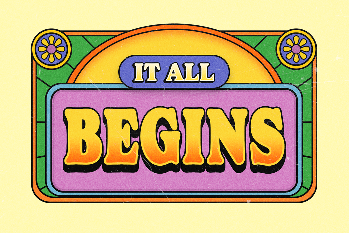 Retro Groovy Pack Text Effect V2, a Layer Style Add-On by Sixtysix Labs (Photo 5 of 9)