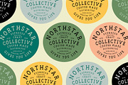North Star | Vintage Slab Serif, a Slab Serif Font by Beveled Design Co. (Thumbnail 1 of 10)