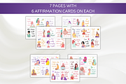Positive Affirmation Cards for Women, a Card Template by SimoDigitalArt (Thumbnail 3 of 7)