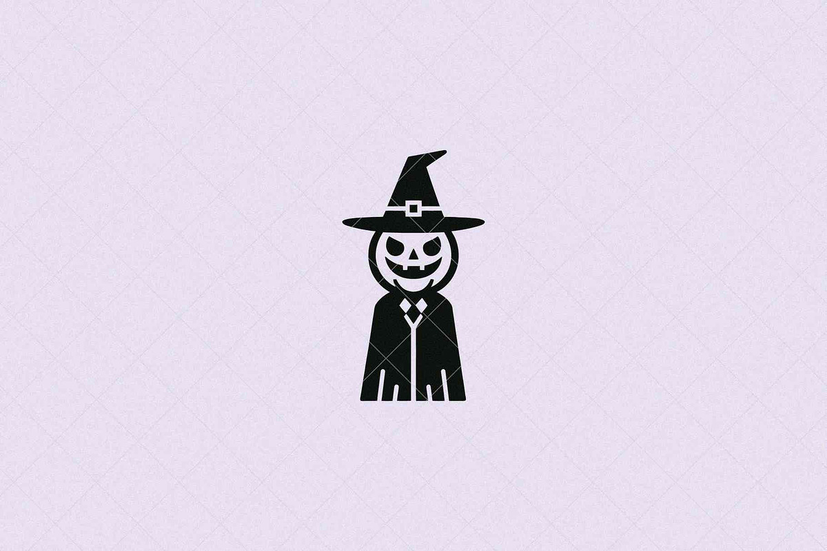 Spooky Pumpkin Character Icon, a Seasonal Illustration by Vectorium Studio (Photo 2 of 3)