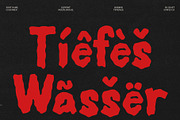 CS Bunsen – Vintage Horror Font, a Sans Serif Font by Craft Supply Co. (Thumbnail 6 of 8)