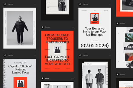 Firenze | Social Media Kit