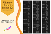 Character Design-Procreate Brushes, a Brush Add-On by MissPerfectKaos (Thumbnail 11 of 16)