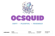 Ocsquid Fun Display Font, a Sans Serif Font by alpercakici (Thumbnail 1 of 21)